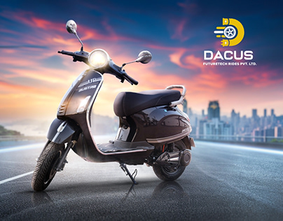 Dacus Electric Scooter Exhibition Banners