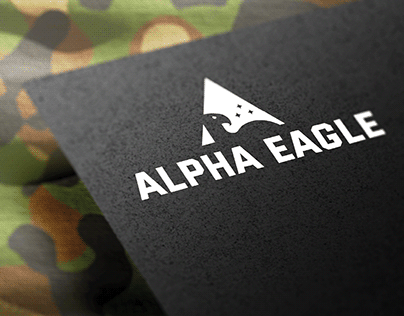 Logo Visual ID for Alpha Eagle Preparatórios Militares
