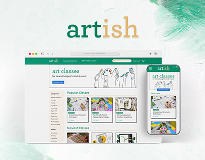 Artish - Responsive Website