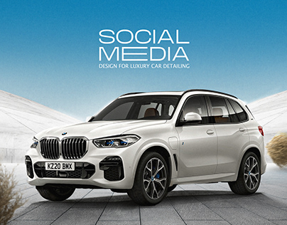 Social media design for luxury car detailing