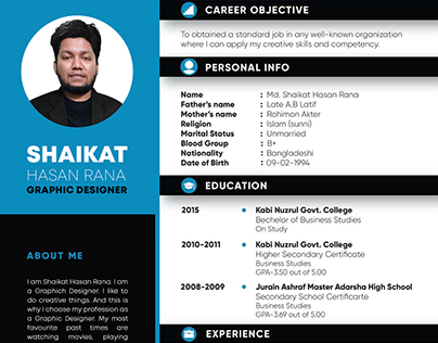 Graphical Resume Design