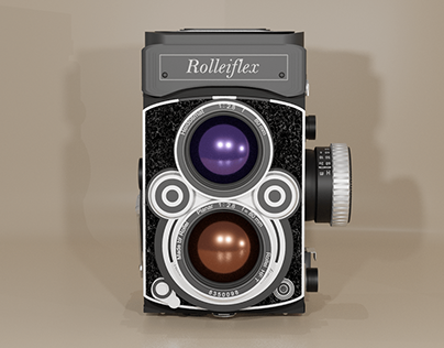 3D Model - Rolleiflex