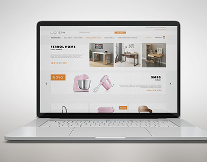 WEB DESIGN : SOPER (web shop)