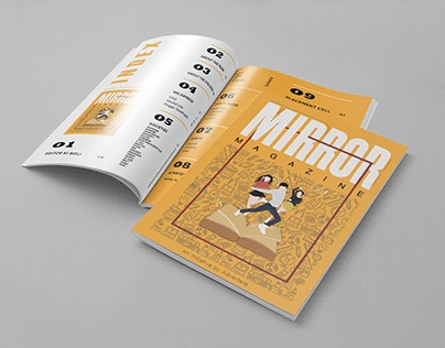 Magazine Cover and Pages Design