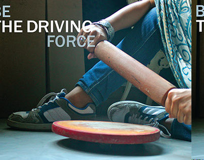 Social awareness poster 'Be the Driving Force'