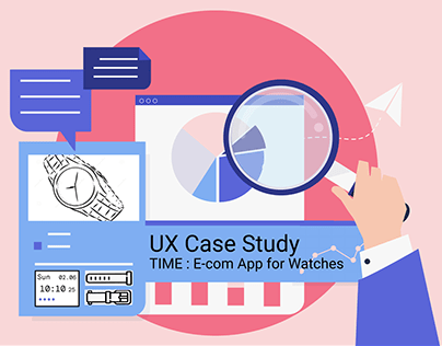 UX case study for wrist watchs E- commerce App