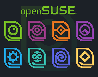 openSUSE Distro Logos