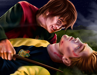 Harry and Cedric's body