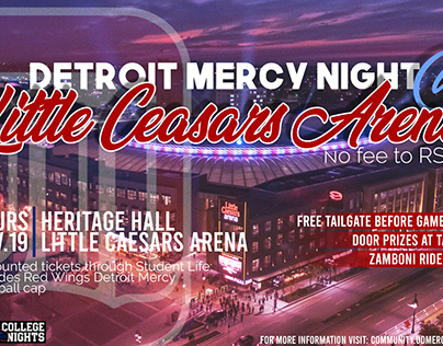 Detroit Mercy Night @LCA