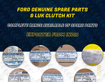 Ford Genuine Spare Parts | Smart Parts Exports