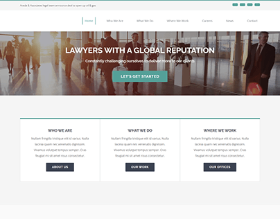 Lawer Website Design