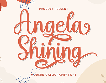 Angela Shining - Romantic and Beautiful Script
