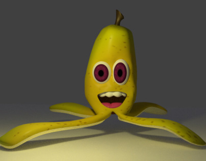 Banana Joe 3d character model