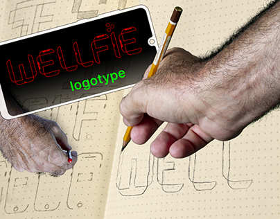 Wellfie: Logotype Creative Process