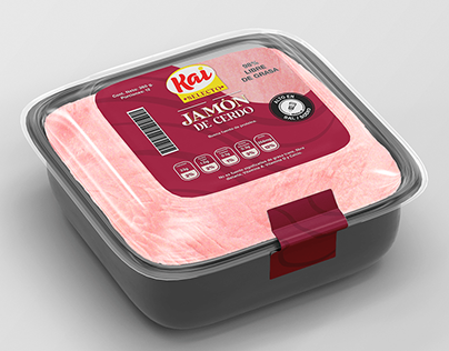 Re diseño de empaque para marca Kai de jamon de cerdo.