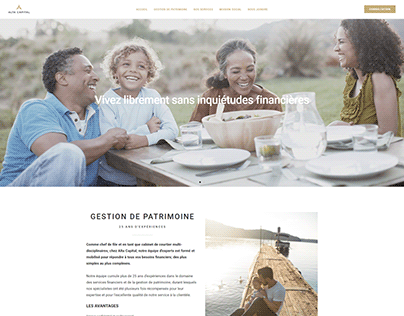 Groupe Alta Capital (Branding, Logo & Site Web)