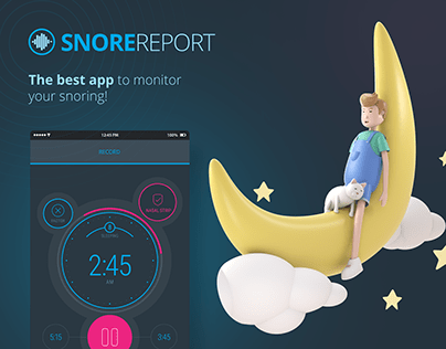 Snore Report - sleep tracking app
