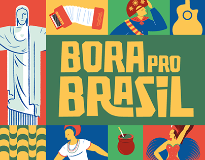 Bora Pro Brasil: Identidade Visual