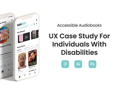 Accessible Audiobooks | UX case study for disables