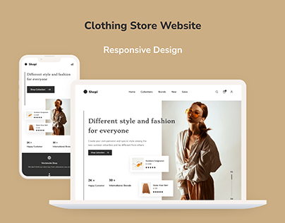 Clothing Store Website