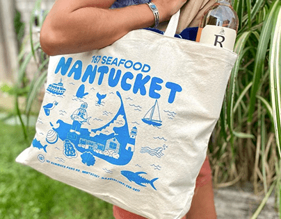 Nantucket Tote Bag for 167 Raw