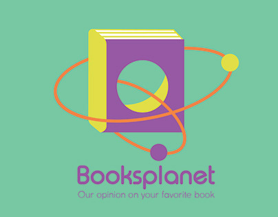Booksplanet brand identity