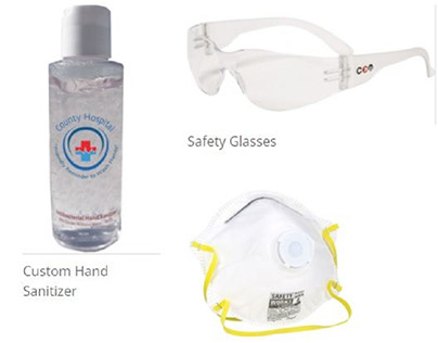 Custom Safety Products form Covid-19