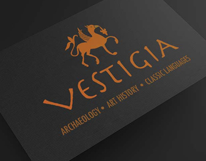 Logo and other images for Vestigia Archaeology club