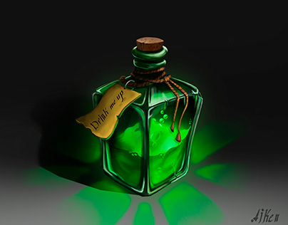 The potion that Alice needed to drink