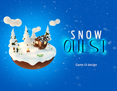 Game UI design - Snow Quest