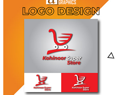 Kohinoor Super Store Logo Design And Printing