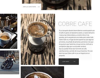 Figma - Website Cobre cafe