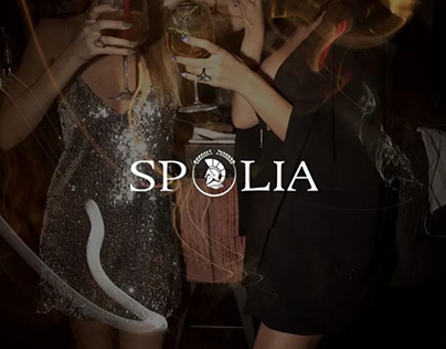Spolia Bar Cocktail - branding logo