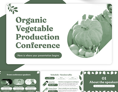 Project thumbnail - Presentation - Organic vegetable production conference