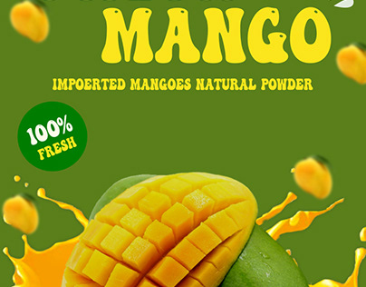 Mango powder packeging