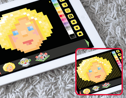 Mister Pixel Design
Application pour tablette