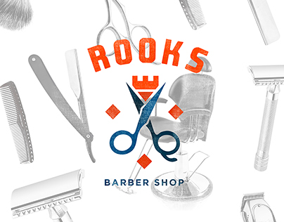 Rooks Barber Shop : Branding & Web