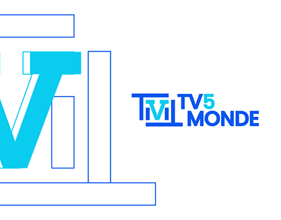 Redesign Brand Identity : TV5MONDE