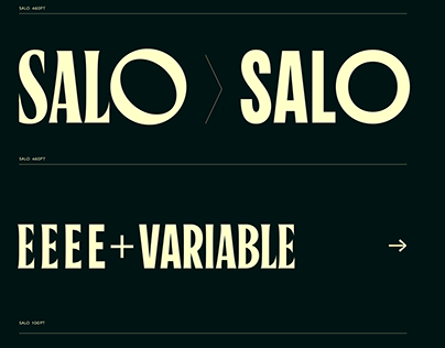 SALO – Variable font