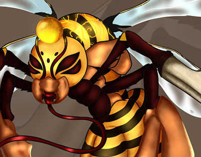 Project thumbnail - Honey Queen - Monster