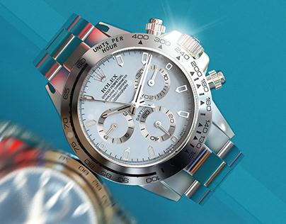 Rolex Watch Realistic Render