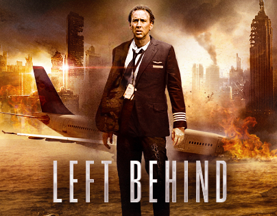 Left Behind Key Art, DVD & Blu-Ray Packaging