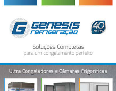 Projeto Folder Genesis Refrigeração