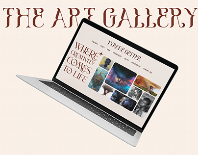 Art Gallery Landing Page