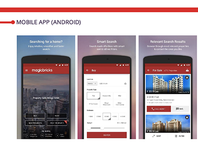 Magicbricks | Mobile App & Other Sub Products