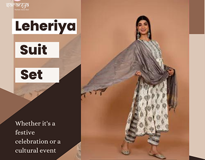 Leheriya Suit Set