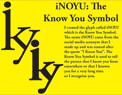 iNOYU: The Know You Symbol