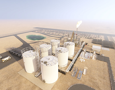 Oil Refinery Facility Layout Design