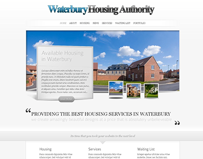 Waterbury Housing Authority Website