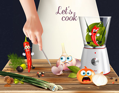 Food Emojis Illustration